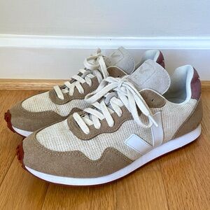 Veja x Madewell SDU Neutral Tan Beige Casual Fashion Sneaker Size Women’s 8